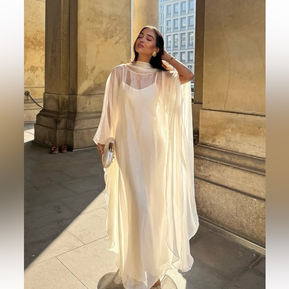 White Maryrose Maxi Dress